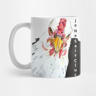 Chips, the Light Brahma Hen by Je Ne Sais Cluck Mug